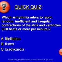 Rapid random ineffectual and irregular contractions of the heart